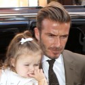 David And Victoria Beckham Celebrate After Her Fashion Show