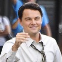 Leonardo DiCaprio Looks Dapper Filming <em>The Wolf of Wall Street </em>