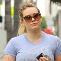 Hilary Duff Hits The Gym