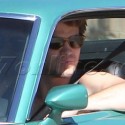 Liam Hemsworth Shows Off His Vintage Ride