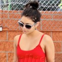 Vanessa Hudgens Rocks A Red Tank To Dance Class