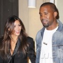 Kim Kardashian And Kanye West Enjoy A Dinner Date