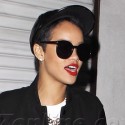 Rihanna Has A Late Night Recording Session