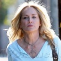 Sharon Stone Strolls Through Beverly Hills