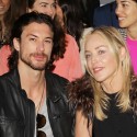 Sharon Stone And Boyfriend Attend Fendi Fashion Show