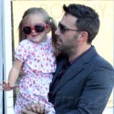 Ben Affleck And Daughter Seraphina Run Errands