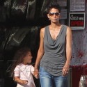 Halle Berry And Nahla Go Costume Shopping