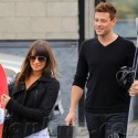 Lea Michele And Cory Monteith Grab Some Snowboards