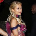 Paris Hilton Strikes A Pose At The Playboy Party