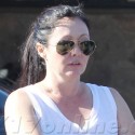Shannen Doherty Sports A Bump