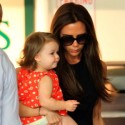 Victoria And Harper Beckham Go Grocery Shopping