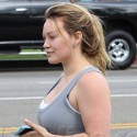 Hilary Duff Works It Out