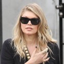Fergie Out In LA With Lady Gaga Look-alike Friend