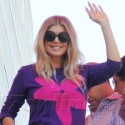 Fergie Promotes Voli Vodka At The Grove