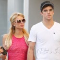 Paris Hilton And Her Beau Cruise Around Beverly Hills