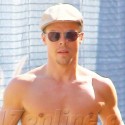 Derek Hough Goes For A Shirtless Jog With His Dog