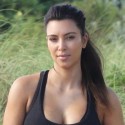 Kim And Kourtney Kardashian Film Their Fitness Session