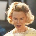 Nicole Kidman On Set In France