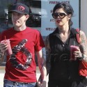 Kat Von D And Deadmau5 Holds Hands While Running Errands