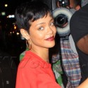 Rihanna Heads To The Studio In NYC