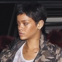 Rihanna Carries An Open Container Of Beer