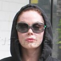 Rose McGowan Puckers Up At The Gym