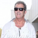 Mel Gibson Arrives At LAX