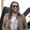 Russell Brand Is In A Great Mood