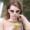 Emma Roberts Shops In Beverly Hills