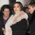 Kim And Kourtney Kardashian Leave The Dorchester Hotel