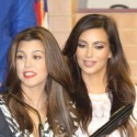 Kim And Kourtney Kardashian Honored In North Miami
