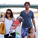 Kourtney Kardashian And Scott Disick Take The Kids To The Beach