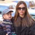 Miranda Kerr Brings Little Flynn To Work