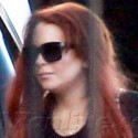Lindsay Lohan Arrives At The Tonight Show