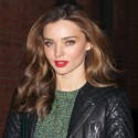 Miranda Kerr Rocks A Sexy Slit