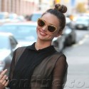 Miranda Kerr Heads To Work Looking Fabulous