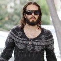 Russell Brand Loves His Leather Pants