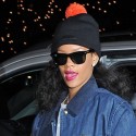 Rihanna Arrives Back At Her Hotel