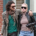 Sharon Stone Takes A Stroll With Her Young Beau