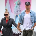 Fergie And Josh Duhamel Run Errands In West Hollywood