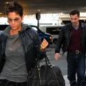 Halle Berry And Olivier Martinez Fly To France