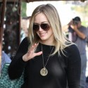 Hilary Duff Enjoys Family Day And A Workout
