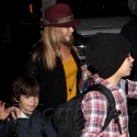 LeAnn Rimes And Family Touch Down At LAX
