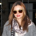 Miranda Kerr Makes Her Way Through NYC