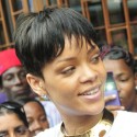 Rihanna Greets Her Fans In Barbados