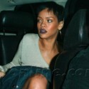 Rihanna Parties It Up On Saturday Night