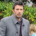 Ben Affleck Greets His Daughter Violet At School