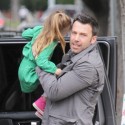 Ben Affleck And Jennifer Garner Take Seraphina Out For The Day