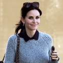 Courteney Cox Goes Holiday Shopping
