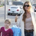 Denise Richards And Lola Shop In Malibu